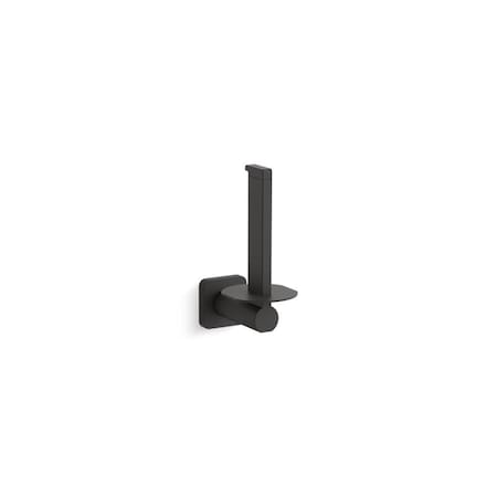 Kohler Parallel Vertical Toilet Paper Holder 23527-BL